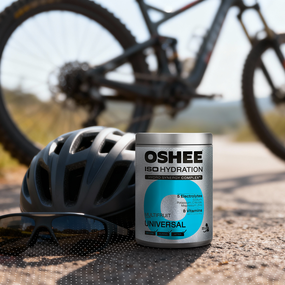OSHEE ISO Hydration Izotonik w proszku Multifruit 550 g