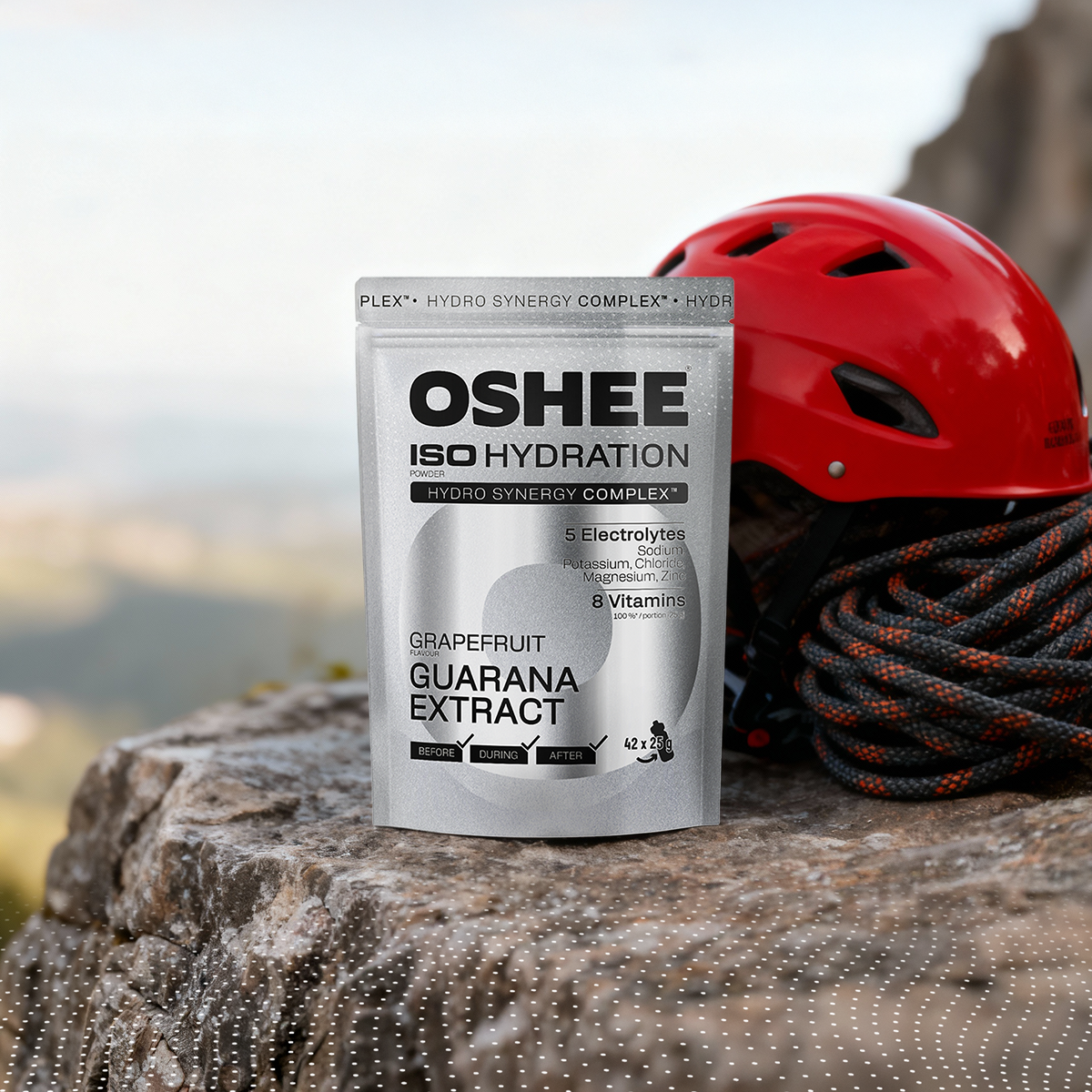 OSHEE ISO Hydration izotonik w proszku Grapefruit guarana 1050 g