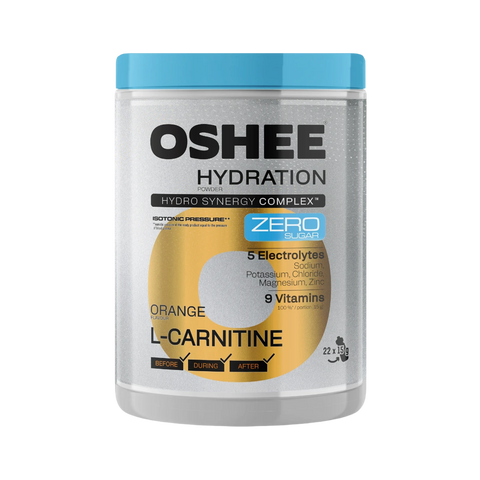 OSHEE Hydration Zero Sugar proszek Orange L-karnityna 330 g