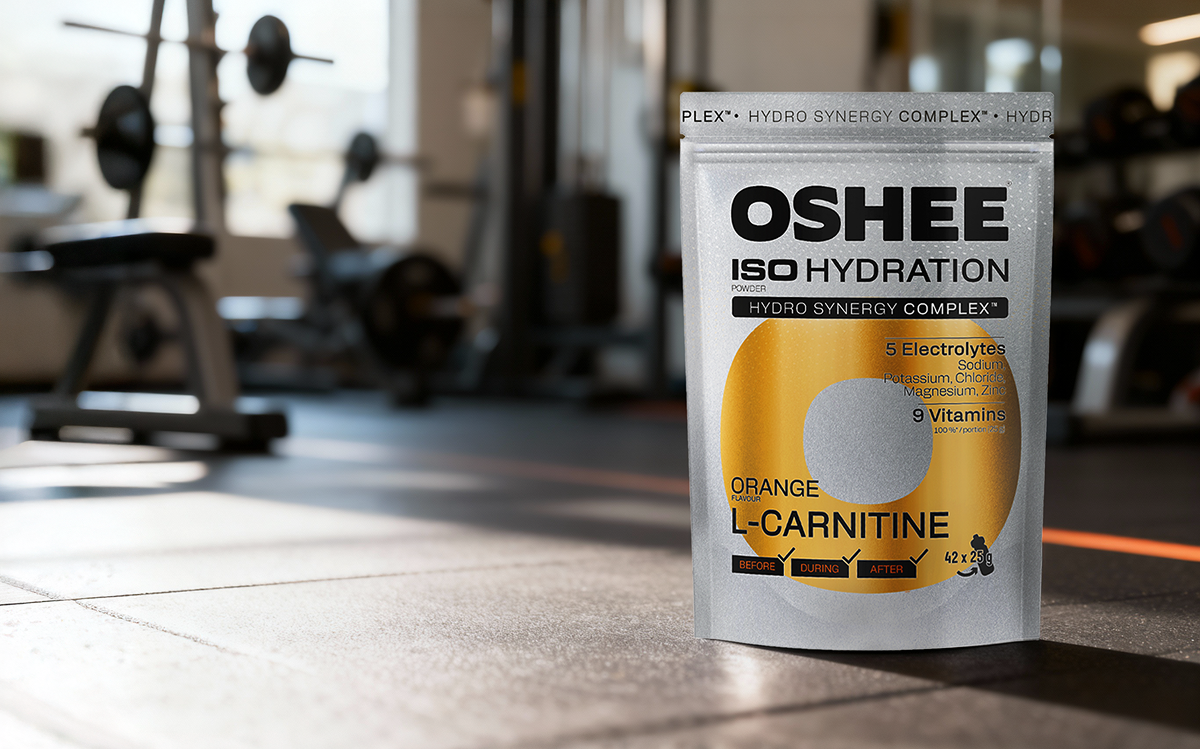 oshee l-karnityna saszetka na siłowni 