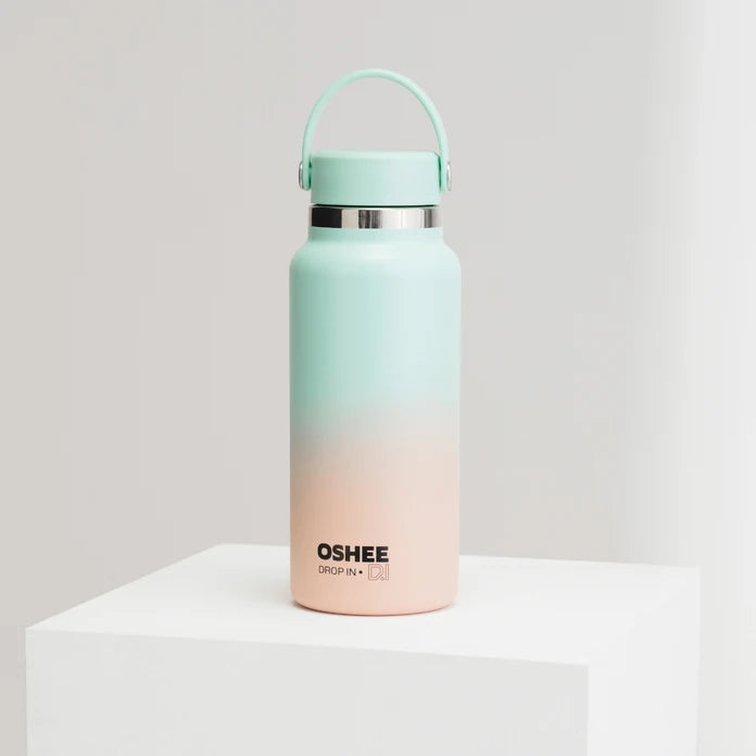 Butelka termiczna OSHEE DROP IN HydraGo różowo miętowa 946ml