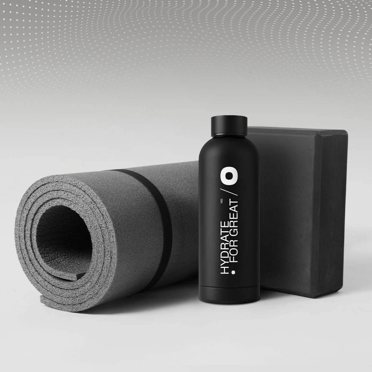 BLACK THERMAL BOTTLE 500 ML