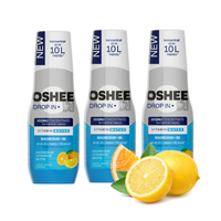3 x Hydrokoncentrat OSHEE DROP IN Cytryna-Pomarańcza - Witaminy i magnez - 500 ml
