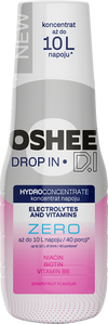 Hydrokoncentrat OSHEE DROP IN ZERO - Grejpfrut - Elektrolity i witaminy - 500 ml