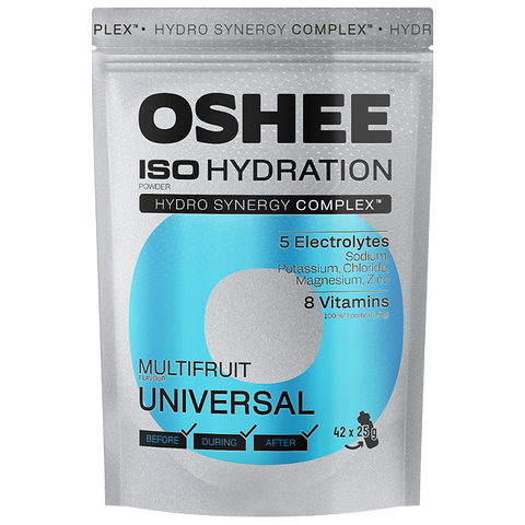 OSHEE ISO Hydration izotonik w proszku Multifruit 1050 g