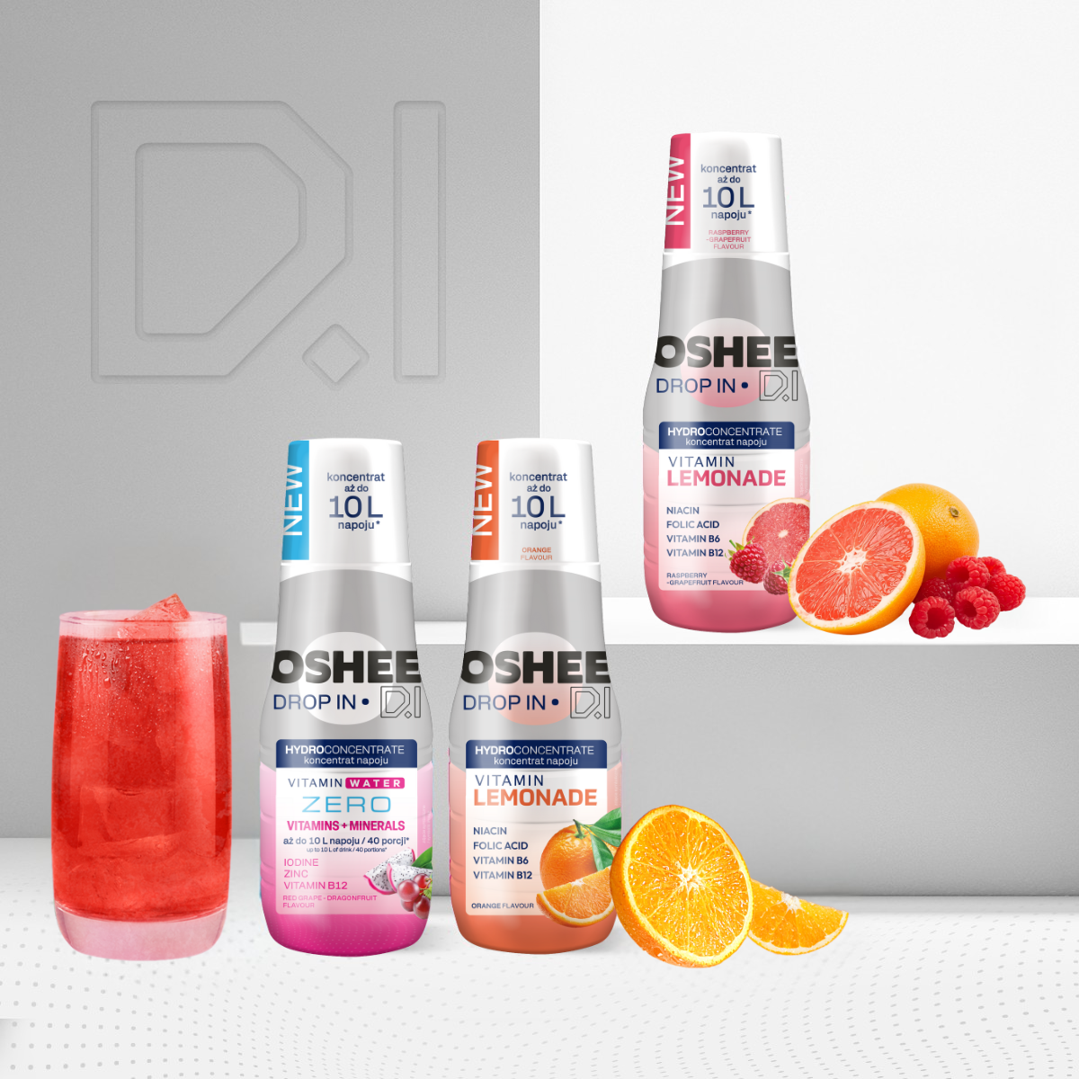 Taste Explorer Pack - MIX 3: Malina-grejpfrut + Pomarańcza + Czerwone winogrono-smoczy owoc ZERO