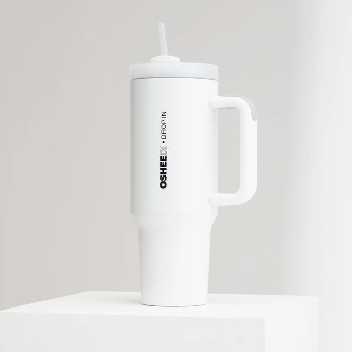 BUTELKA TERMICZNA OSHEE DROP IN HydraGrip biały 1200 ml