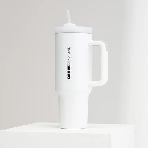 BUTELKA TERMICZNA OSHEE DROP IN HydraGrip biały 1200 ml